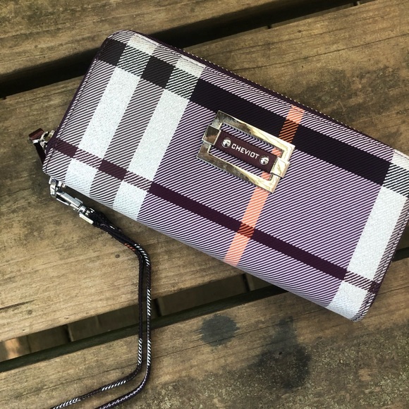 cheviot Handbags - LAST CHANCE Cheviot flannel wallet